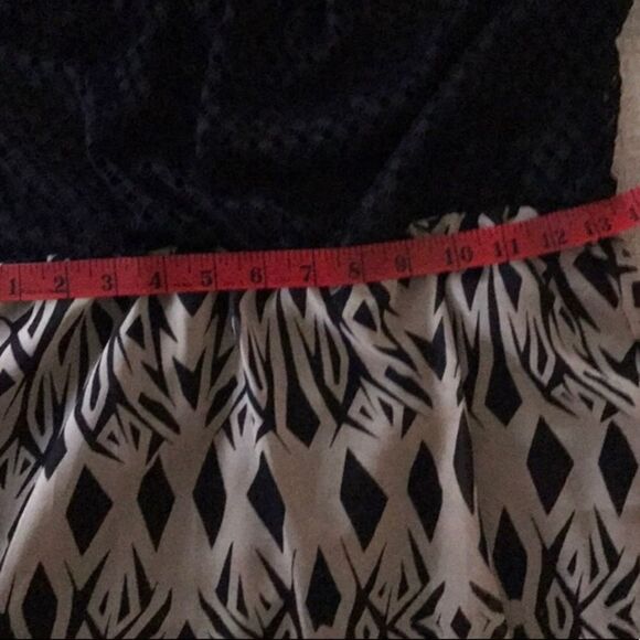 As U Wish Strapless Dress SMALL Black/Tan - Picture 9 of 10